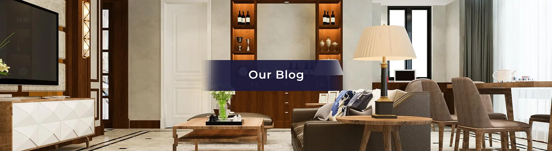 Decorative background for blog section