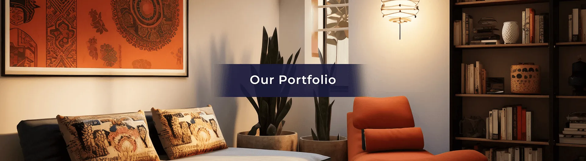 Interior design portfolio background image