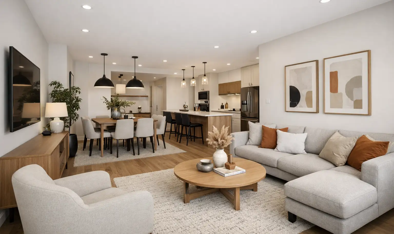 Home renovation project showing modern finishes and space planning in Navi Mumbai apartment