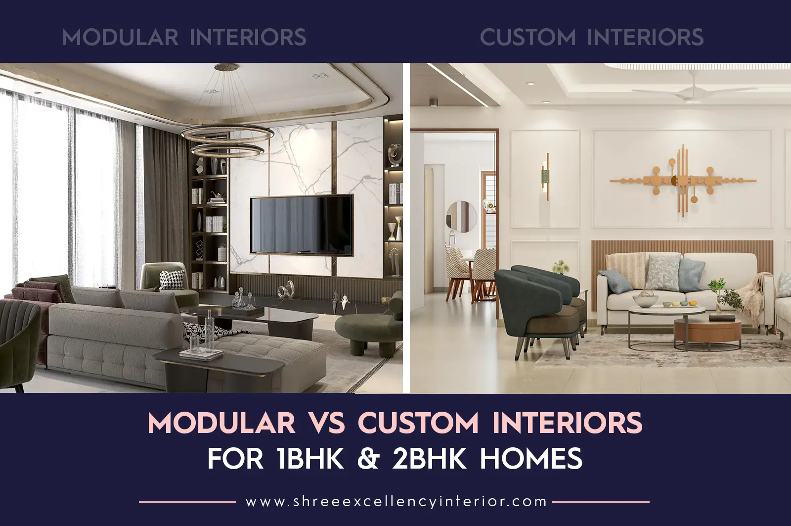 Modular vs Custom Interiors
