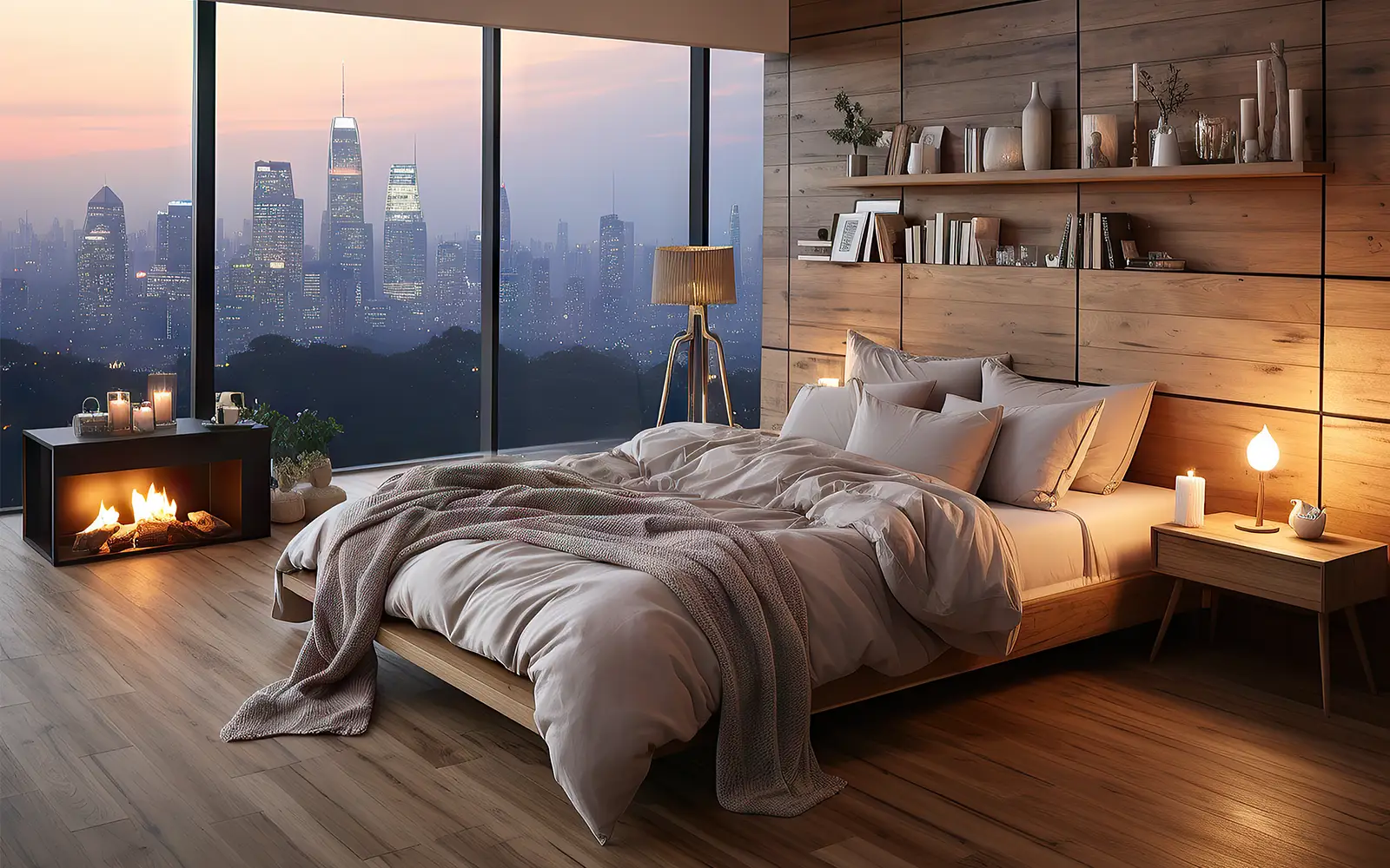 Smart Home Interior Ideas for Compact City Living Foldable furniture and automated lighting solutions for modern homes